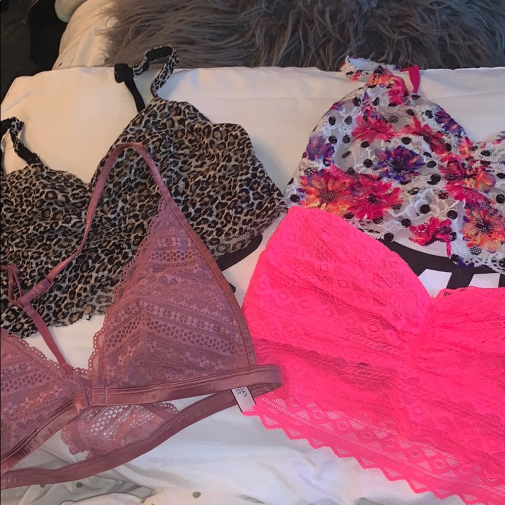 Bundle of Victoria Secret Bralettes.